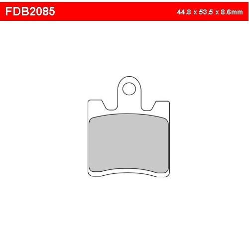 Колодки гальмівні Ferodo FDB2085EF