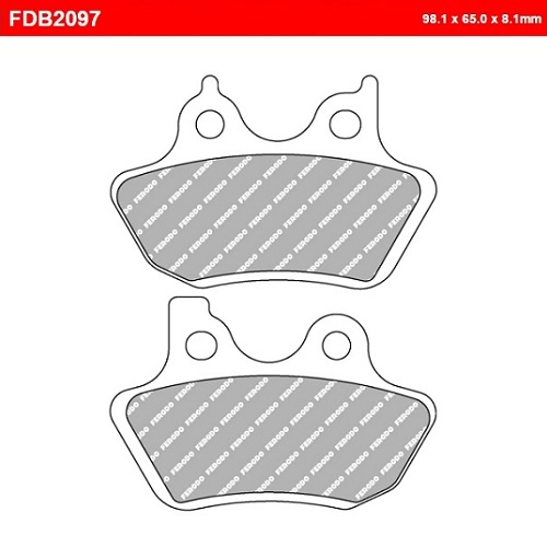 Колодки гальмівні Ferodo FDB2097P