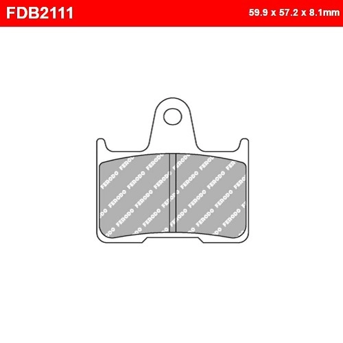 Колодки гальмівні Ferodo FDB2111ST