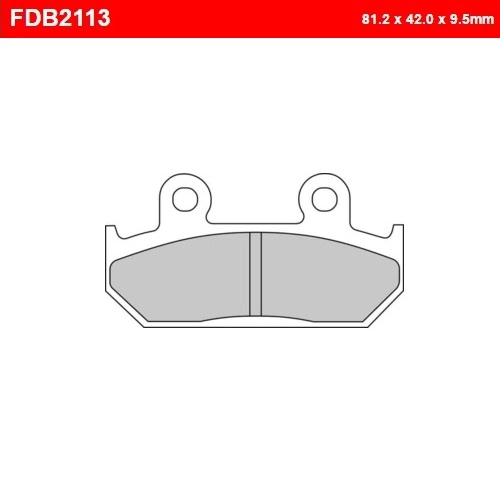 Колодки гальмівні Ferodo FDB2113P