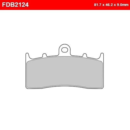 Колодки гальмівні Ferodo FDB2124ST