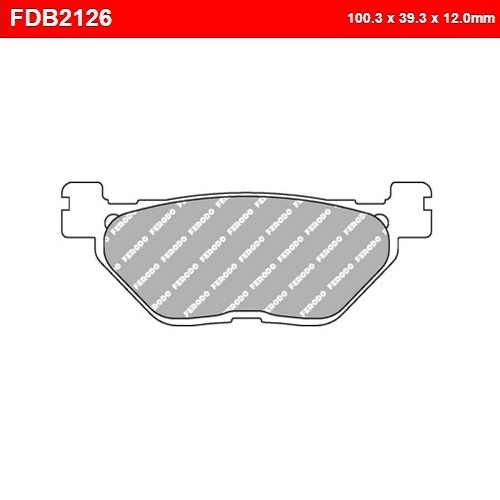Колодки гальмівні Ferodo FDB2126P