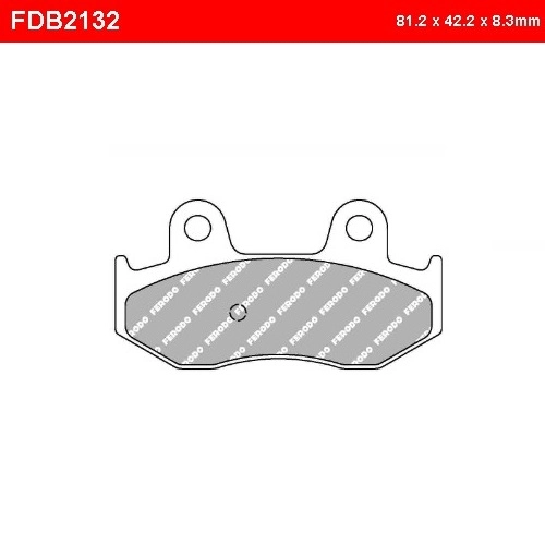 Колодки гальмівні Ferodo FDB2132EF