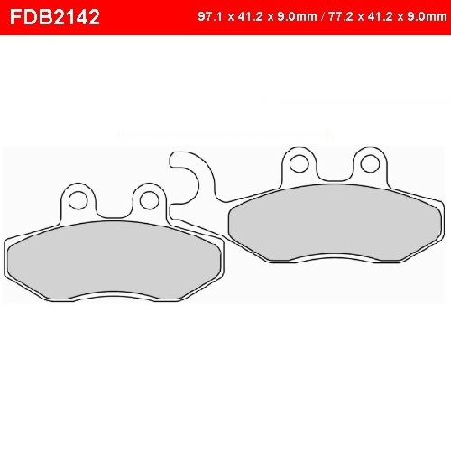 Колодки гальмівні Ferodo FDB2142EF