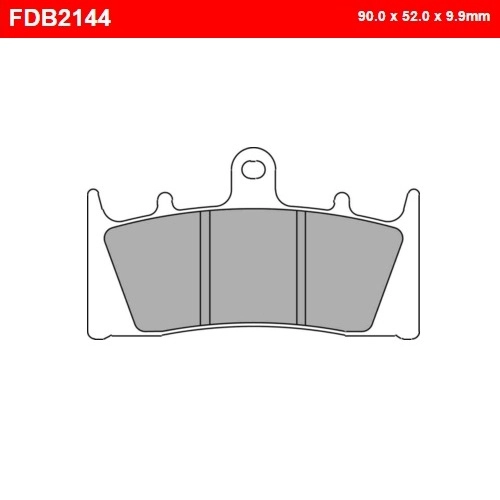 Колодки гальмівні Ferodo FDB2144ST