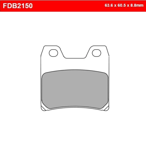 Колодки гальмівні Ferodo FDB2150ST
