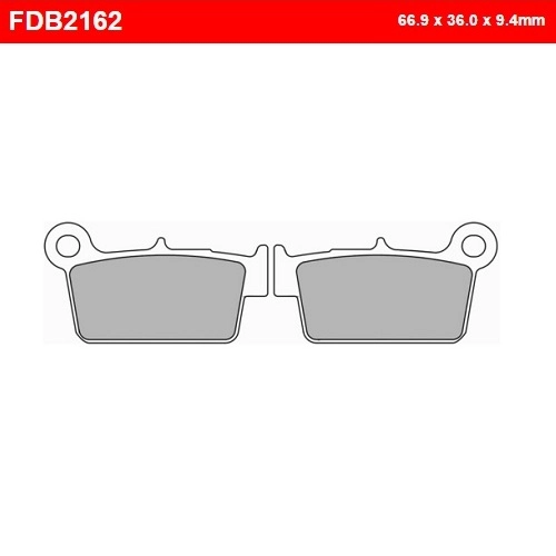 Колодки гальмівні Ferodo FDB2162SG