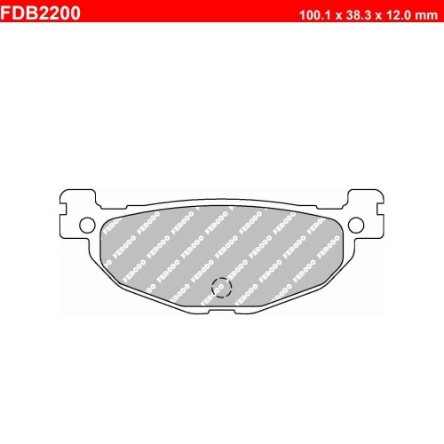 Колодки гальмівні Ferodo FDB2200SM