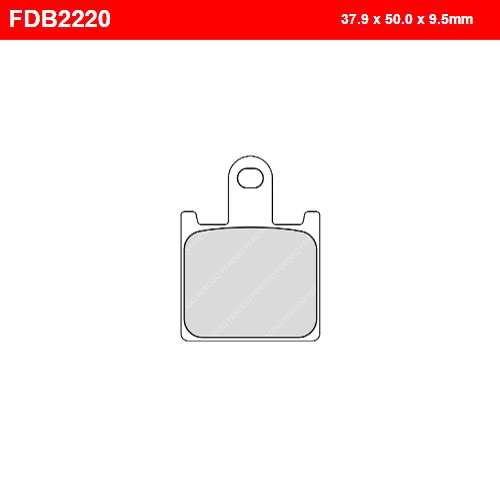 Колодки гальмівні Ferodo FDB2220ST