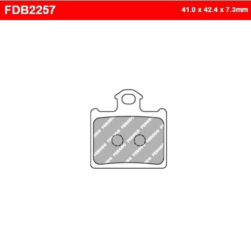 Колодки гальмівні Ferodo FDB2257SG