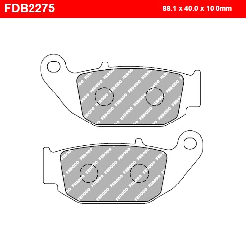 Колодки гальмівні Ferodo FDB2275P