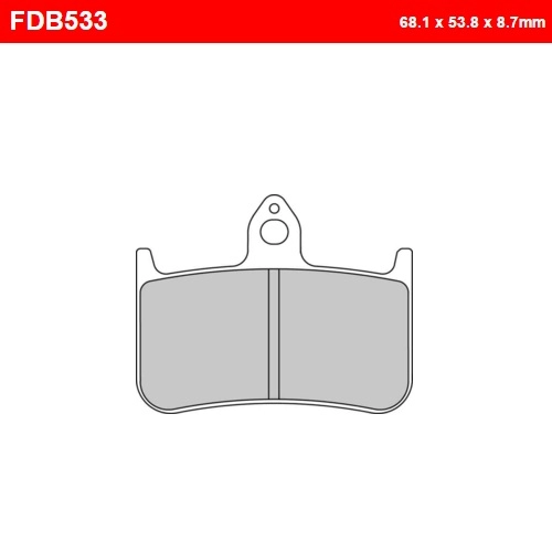 Колодки гальмівні Ferodo FDB533P