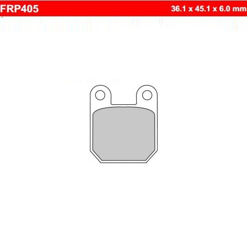 Колодки гальмівні Ferodo FRP405EF