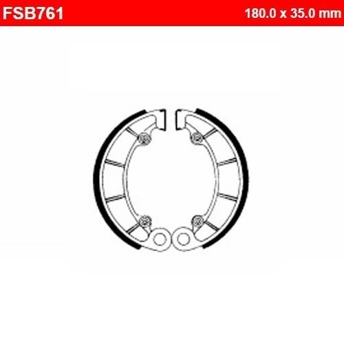 Колодки гальмівні Ferodo FSB761