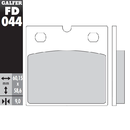 Колодки гальмівні Galfer FD044G1054
