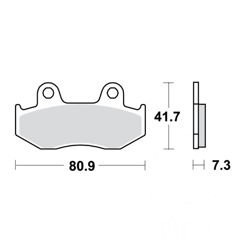 Колодки гальмівні TRW Lucas MCB534LC