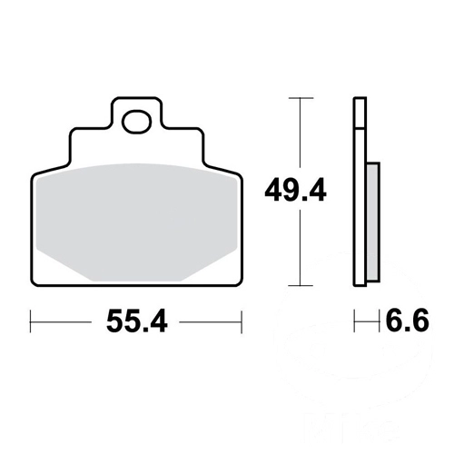 Колодки гальмівні TRW Lucas MCB886SRM