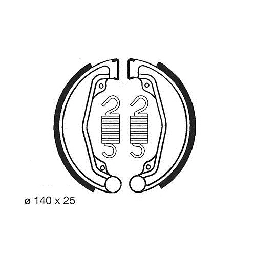 Колодки гальмівні TRW Lucas MCS803