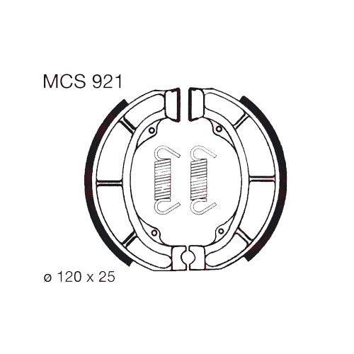 Колодки гальмівні TRW Lucas MCS921