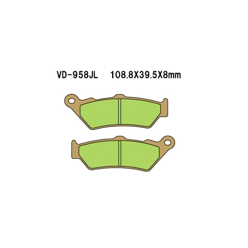 Колодки гальмівні Vesrah VD-958JL
