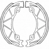 Колодки тормозные Brenta BR0300