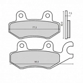 Колодки тормозные Brenta BR3064