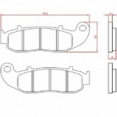 Колодки тормозные Brenta BR3221