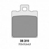 Колодки тормозные Delta DB2010OR-D