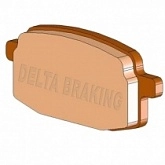 Колодки тормозные Delta DB2012OR-D