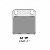 Колодки тормозные Delta DB2020OR-D