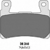 Колодки тормозные Delta DB2048RD-ER