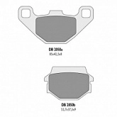 Колодки тормозные Delta DB2050OR-D