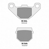 Колодки тормозные Delta DB2060OR-D