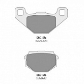 Колодки тормозные Delta DB2159OR-D