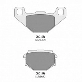 Колодки тормозные Delta DB2159OR-D