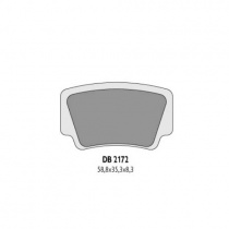 Колодки тормозные Delta DB2172OR-D