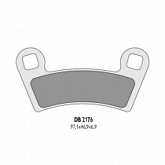 Колодки тормозные Delta DB2176OR-D