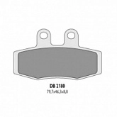Колодки тормозные Delta DB2180OR-D