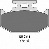 Колодки тормозные Delta DB2210OR-N
