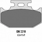 Колодки тормозные Delta DB2210OR-N