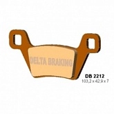 Колодки тормозные Delta DB2212OR-D