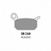 Колодки тормозные Delta DB2360OR-N