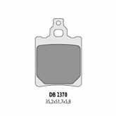 Колодки тормозные Delta DB2370OR-N