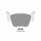 Колодки тормозные Delta DB2580OR-D