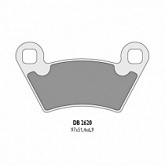 Колодки тормозные Delta DB2620OR-D