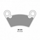 Колодки тормозные Delta DB2620OR-D
