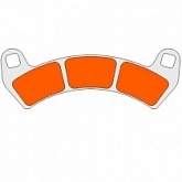 Колодки тормозные Delta DB7080OR-D