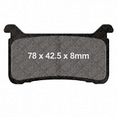 Колодки тормозные EBC EPFA700HH