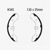 Колодки тормозные EBC H345