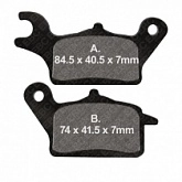 Колодки тормозные EBC SFA708
